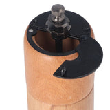 Manual Coffee Grinder Adjustable Coarseness Quiet Portable Wooden Hand Crank Coffee Mill for Home Cafe L