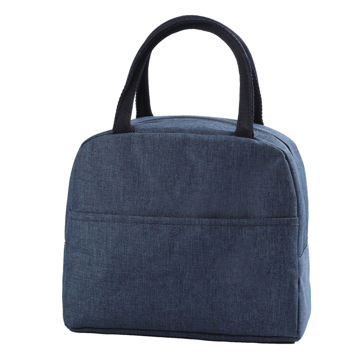 Tote Lunch Bag Reusable Insulated Cooler High Capacity Waterproof for Men Women Work Picnic Beach Dark Blue