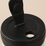 430ml Electric Mixing Mug Healthy 7000 RPM Rechargeable Self Stirring Mug with Silicone Handle for Protein Shakes Coffee Black