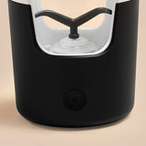 430ml Electric Mixing Mug Healthy 7000 RPM Rechargeable Self Stirring Mug with Silicone Handle for Protein Shakes Coffee Black - Side View