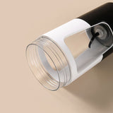 430ml Electric Mixing Mug Healthy 7000 RPM Rechargeable Self Stirring Mug with Silicone Handle for Protein Shakes Coffee Black