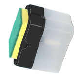 Dish Liquid Dispenser Durable Plastic Effort Saving Press Large Capacity Dish Detergent Dispenser for Kitchen Home Black