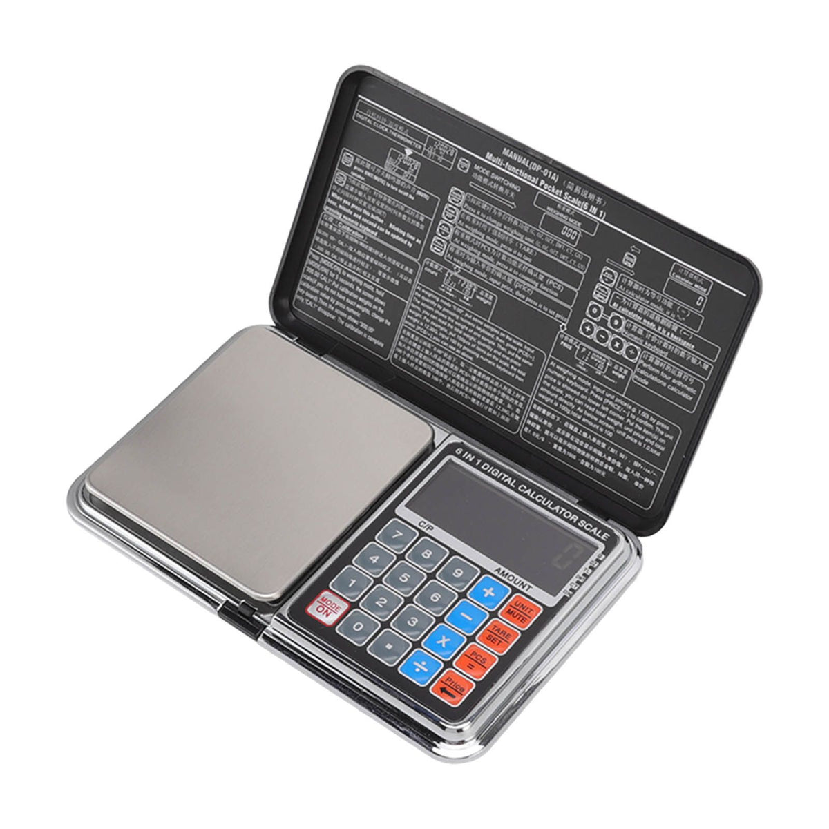0.01/100G Digital Calculator Scale Kitchen Scale Baking Food Precise Scale with White Light Backlit Screen