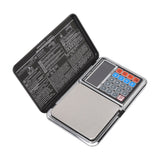 0.01/100G Digital Calculator Scale Kitchen Scale Baking Food Precise Scale with White Light Backlit Screen - Rear View
