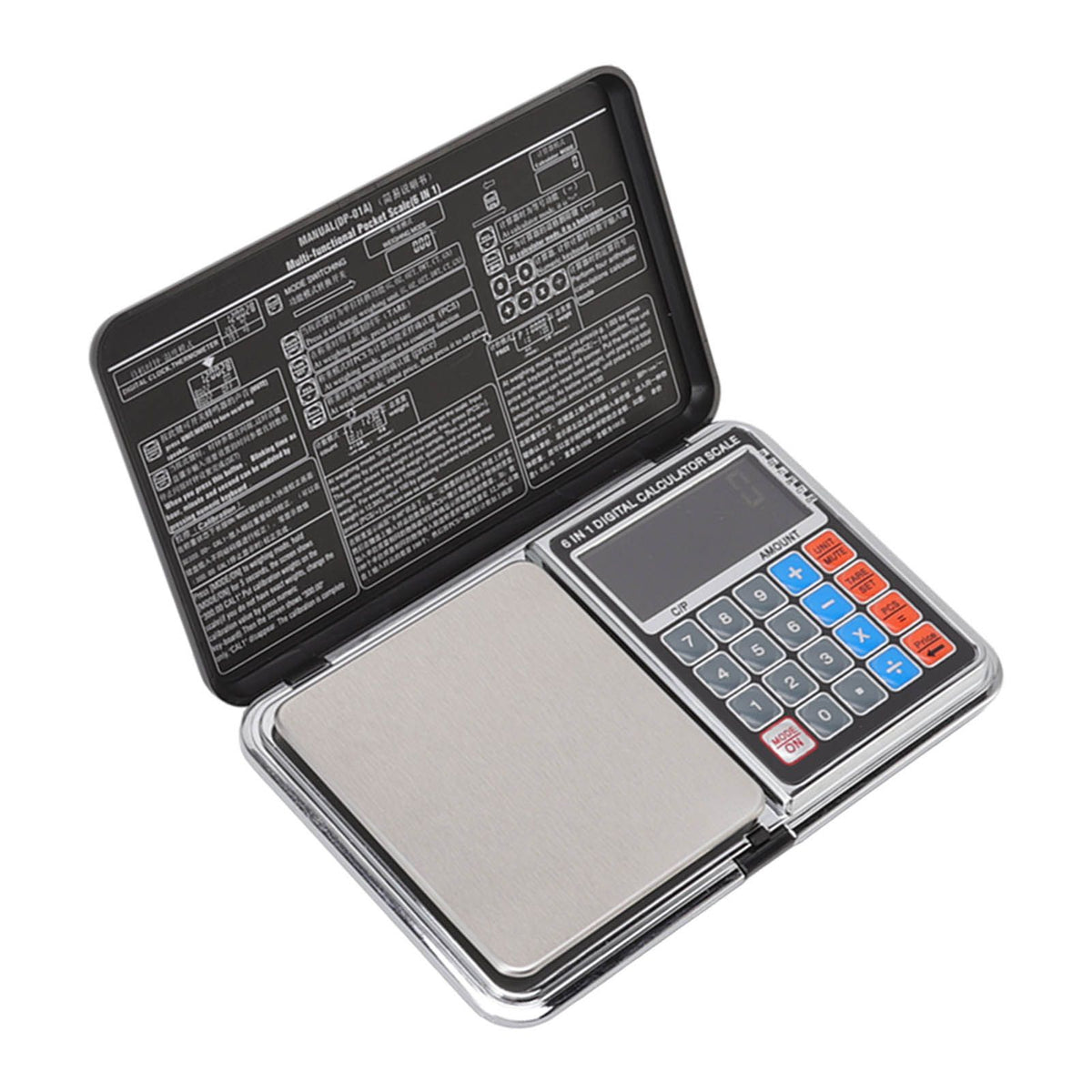 0.01/100G Digital Calculator Scale Kitchen Scale Baking Food Precise Scale with White Light Backlit Screen