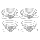 Foldable Coffee Filter Cup Stainless Steel Coffee Filter Holder Outdoor Camping Coffee Dripper Holder L 130x120x80mm/5.1x4.7x3.1in