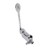 Foot Pedal Control Valve Faucet Stainless Steel Kitchen Sink Water Tap Vertical Basin Switch Faucet