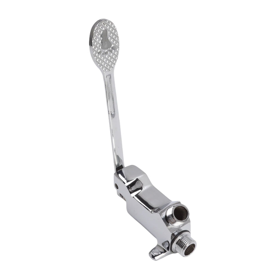 Foot Pedal Control Valve Faucet Stainless Steel Kitchen Sink Water Tap Vertical Basin Switch Faucet