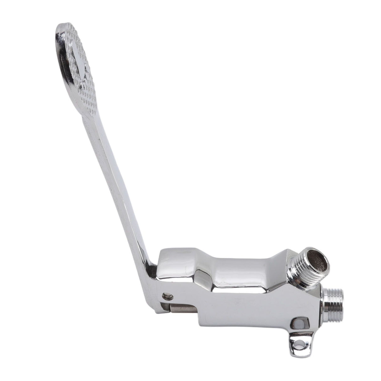 Foot Pedal Control Valve Faucet Stainless Steel Kitchen Sink Water Tap Vertical Basin Switch Faucet