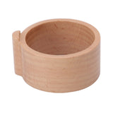 Coffee Capsule Refill Holder Beech Wood Coffee Pod Aluminum Foil Seals Holder for Vertuoline Coffee Capsule