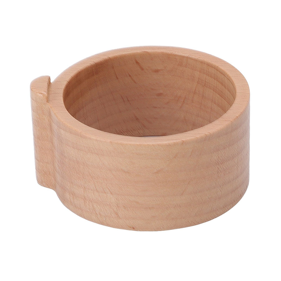Coffee Capsule Refill Holder Beech Wood Coffee Pod Aluminum Foil Seals Holder for Vertuoline Coffee Capsule