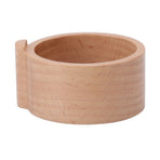 Coffee Capsule Refill Holder Beech Wood Coffee Pod Aluminum Foil Seals Holder for Vertuoline Coffee Capsule