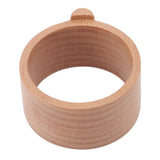Coffee Capsule Refill Holder Beech Wood Coffee Pod Aluminum Foil Seals Holder for Vertuoline Coffee Capsule - 45-Degree Angle