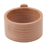 Coffee Capsule Refill Holder Beech Wood Coffee Pod Aluminum Foil Seals Holder for Vertuoline Coffee Capsule