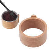 Coffee Capsule Refill Holder Beech Wood Coffee Pod Aluminum Foil Seals Holder for Vertuoline Coffee Capsule - Extra Image