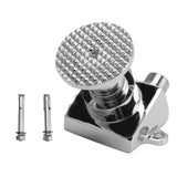 Floor Mount Pedal Valve Stainless Steel Water Saving Foot Pedal Water Tap Control Switch Valve for Public Places Double Outlet