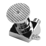 Floor Mount Pedal Valve Stainless Steel Water Saving Foot Pedal Water Tap Control Switch Valve for Public Places Double Outlet