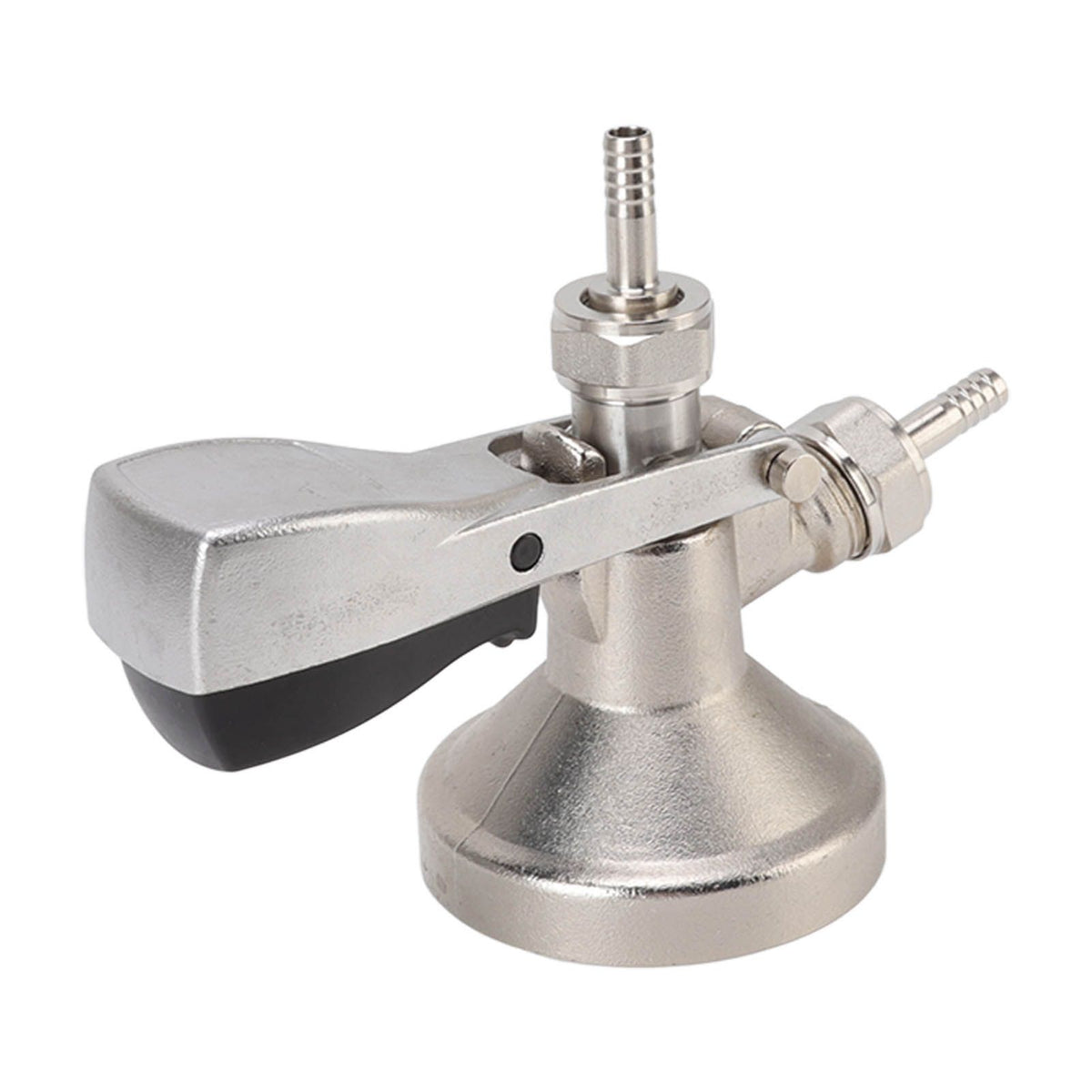 G Type Beer Keg Coupler Stainless Steel Probe Brass Body Triangular Beer Dispenser Accessory for Bar Party