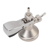 G Type Beer Keg Coupler Stainless Steel Probe Brass Body Triangular Beer Dispenser Accessory for Bar Party