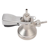 G Type Beer Keg Coupler Stainless Steel Probe Brass Body Triangular Beer Dispenser Accessory for Bar Party