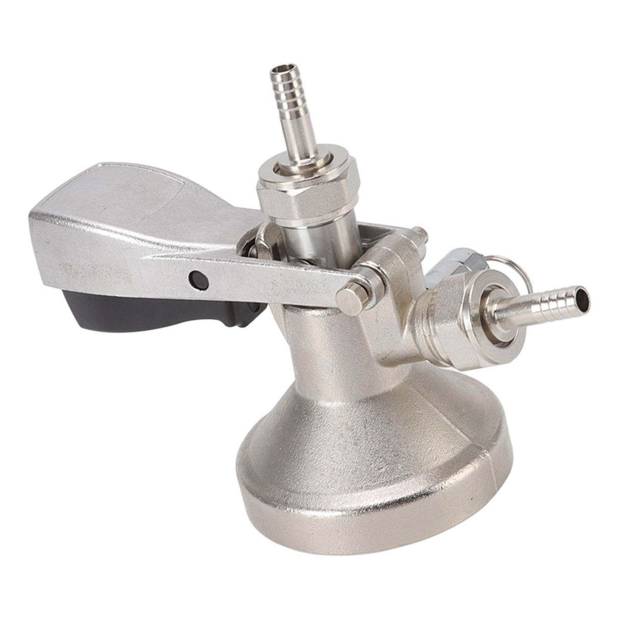 G Type Beer Keg Coupler Stainless Steel Probe Brass Body Triangular Beer Dispenser Accessory for Bar Party