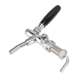 G5/8 Beer Tap Faucet Stainless Steel 304 Draft Beer Dispenser Faucet Beer Flow Control Tool for Bar