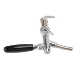 G5/8 Beer Tap Faucet Stainless Steel 304 Draft Beer Dispenser Faucet Beer Flow Control Tool for Bar - Rear View