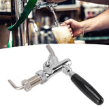 G5/8 Beer Tap Faucet Stainless Steel 304 Draft Beer Dispenser Faucet Beer Flow Control Tool for Bar
