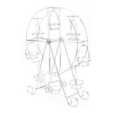 Cupcake Display Rack Iron Rotatable Eight Cupcakes Wheel Cupcake Stand for DIY Birthday Party - Front View