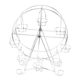 Cupcake Display Rack Iron Rotatable Eight Cupcakes Wheel Cupcake Stand for DIY Birthday Party
