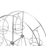 Cupcake Display Rack Iron Rotatable Eight Cupcakes Wheel Cupcake Stand for DIY Birthday Party - Extra Image
