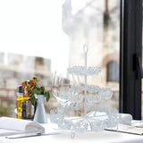 Cupcake Stand for 24 Cupcakes 3 Tier Pastry Serving Display Stand Iron Dessert Carrier Display Holder for Holiday Party