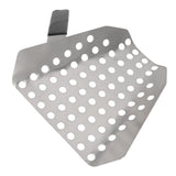 Popcorn Scoop Ergonomic Single Handle Stainless Steel Fries Scooper with Holes for Movie Theater Shop