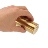 2Pcs Gold Spice Jar Stainless Steel Rustproof Screw Open Top Seasoning Shaker Bottle for Salt Sugar Pepper Paprika - Extra Image
