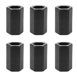 6PCS Hot Pot Heat Insulation Pad Foldable ABS Hollow Design Hot Dishes Holder for Kitchen Home
