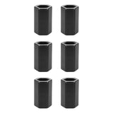 6PCS Hot Pot Heat Insulation Pad Foldable ABS Hollow Design Hot Dishes Holder for Kitchen Home