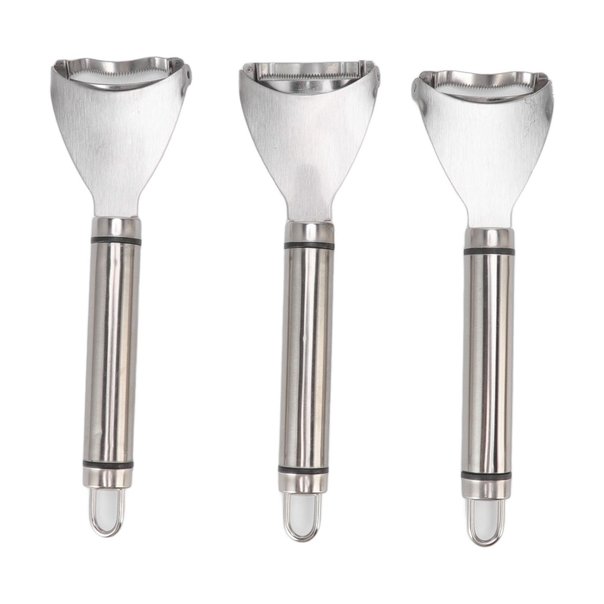 3pcs Stainless Steel Corn Cutter Peeler Safe Quick Clean Comfortable Grip Corn Thresher Planer Cutter for Kitchen
