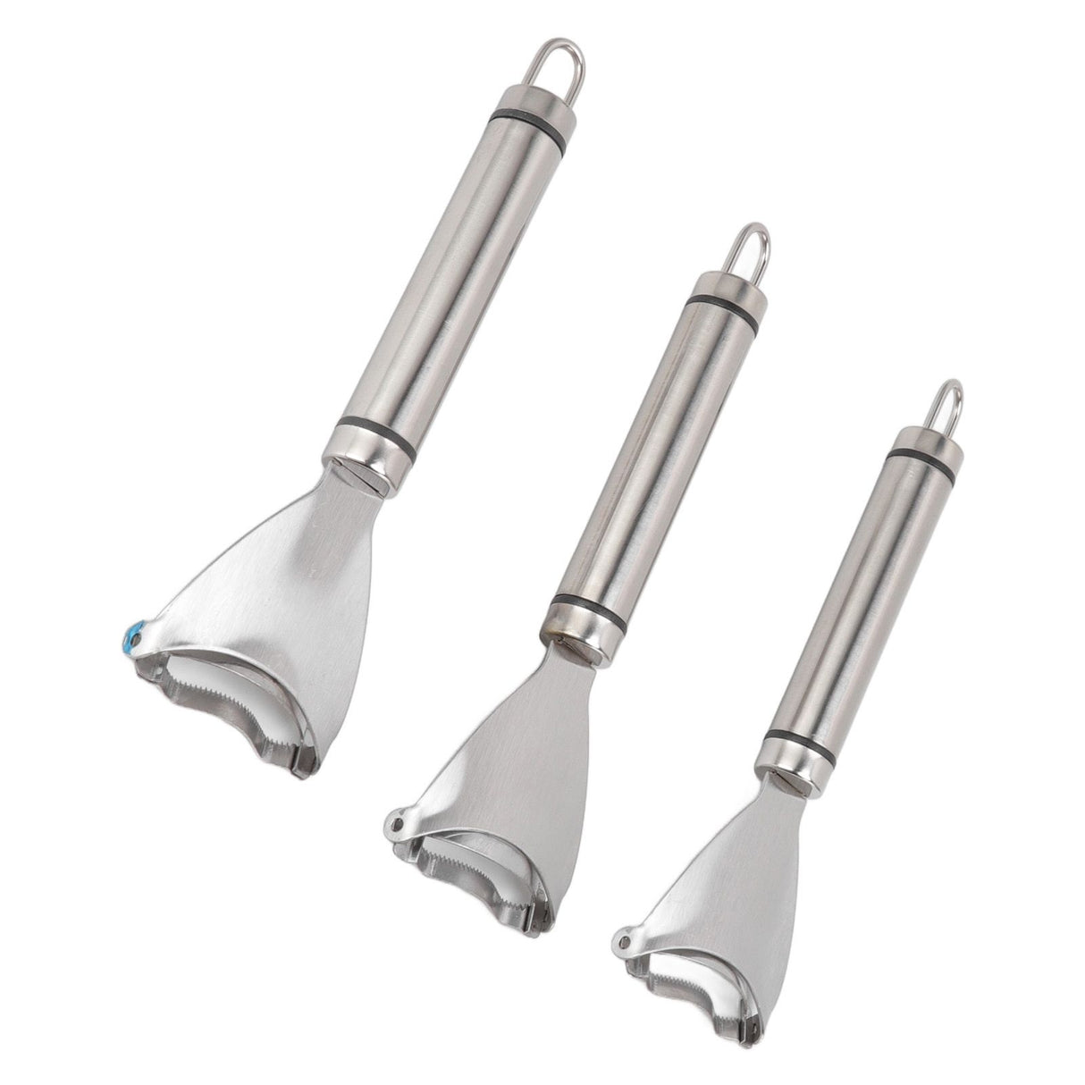 3pcs Stainless Steel Corn Cutter Peeler Safe Quick Clean Comfortable Grip Corn Thresher Planer Cutter for Kitchen
