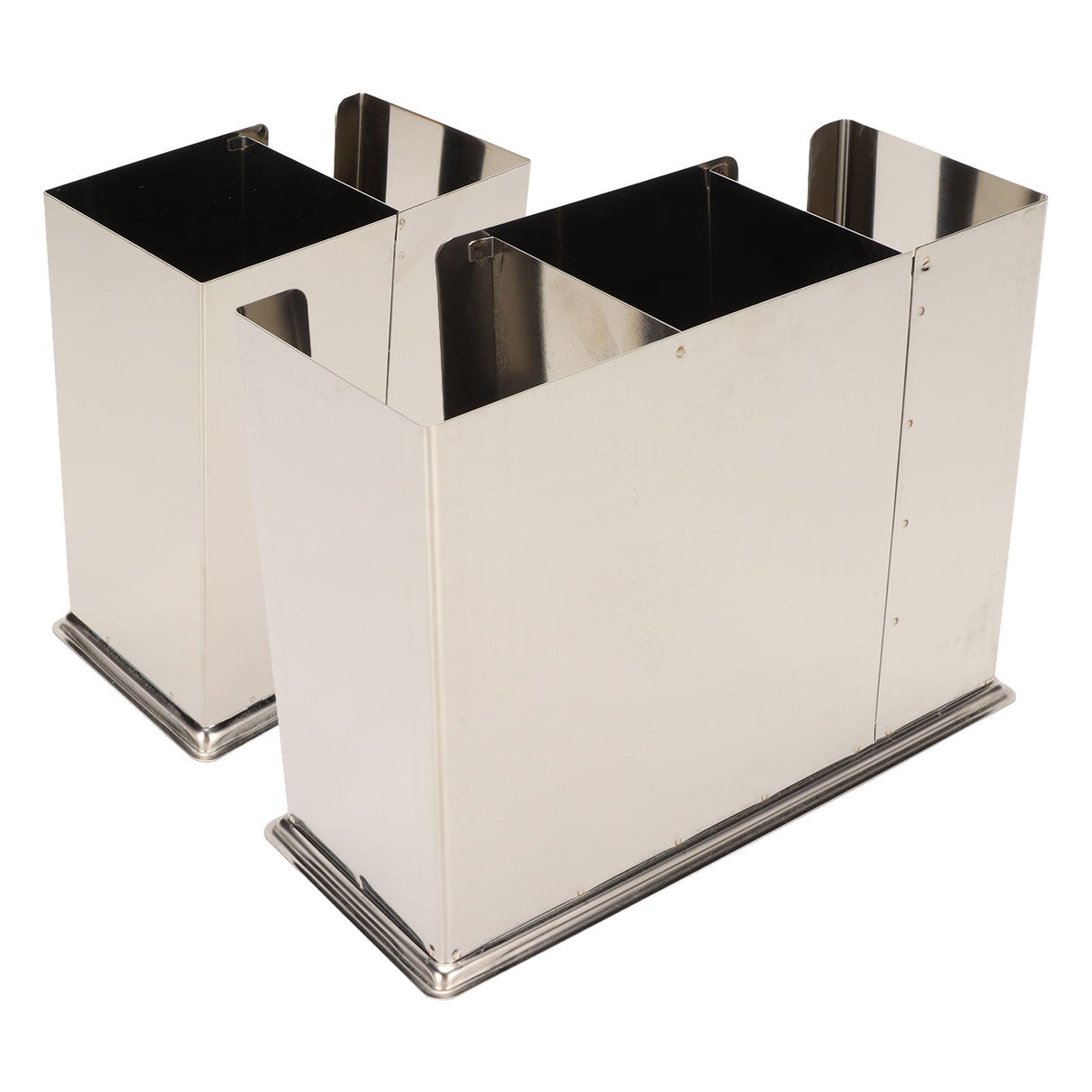 Utensil Drying Rack Stainless Steel Hanging Rack Chopsticks Spoon Fork Knife Drainer Basket Flatware Storage Drainer 3 Compartments