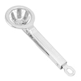 Egg Cutter 304 Stainless Steel Rust Proof Labor Saving Multi Functional Egg Splitter for Kitchen Restaurant - Front View