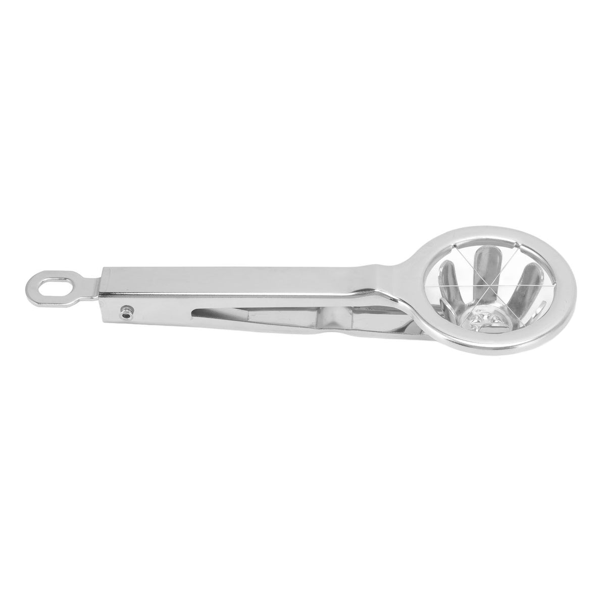 Egg Cutter 304 Stainless Steel Rust Proof Labor Saving Multi Functional Egg Splitter for Kitchen Restaurant