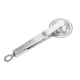 Egg Cutter 304 Stainless Steel Rust Proof Labor Saving Multi Functional Egg Splitter for Kitchen Restaurant - Rear View