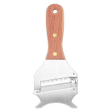 Truffle Grater Wavy Blade Wooden Handle Stainless Steel Hand Plane Cheese Grater Cutter for Chocolate - Extra Image