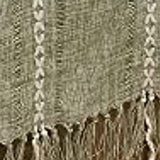 Retro Table Runner Elegant Hand Woven Cotton Linen Dining Table Runner with Tassels for Wedding Home Cross Green