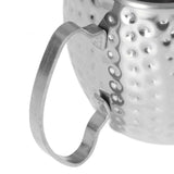 Moscow Mule Mug Exquisite 304 Stainless Steel 500ml Large Capacity Cocktail Mug for Bars Hotels Restaurants Silver