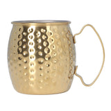 Moscow Mule Mug Exquisite 304 Stainless Steel 500ml Large Capacity Cocktail Mug for Bars Hotels Restaurants Gold