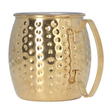 Moscow Mule Mug Exquisite 304 Stainless Steel 500ml Large Capacity Cocktail Mug for Bars Hotels Restaurants Gold