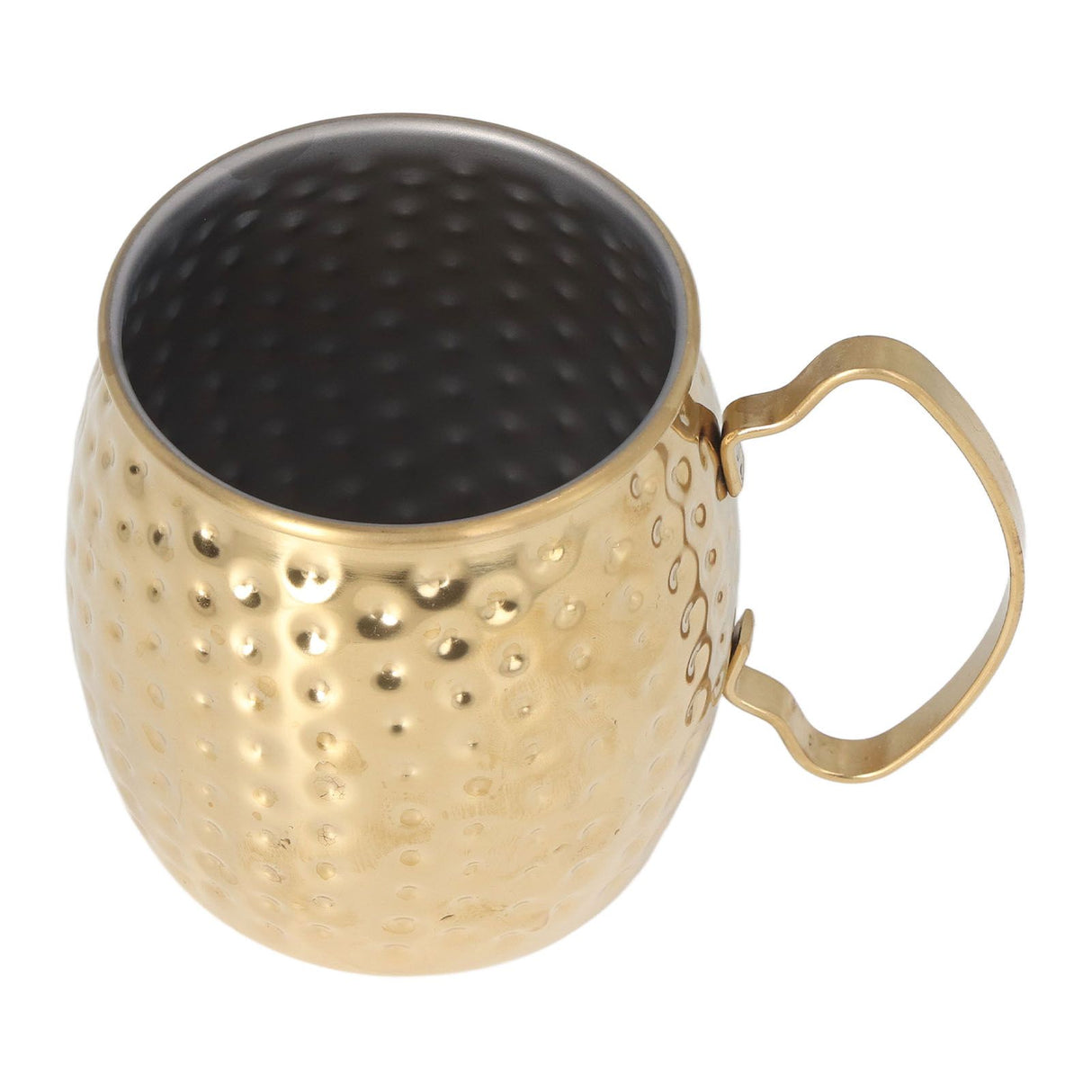 Moscow Mule Mug Exquisite 304 Stainless Steel 500ml Large Capacity Cocktail Mug for Bars Hotels Restaurants Gold