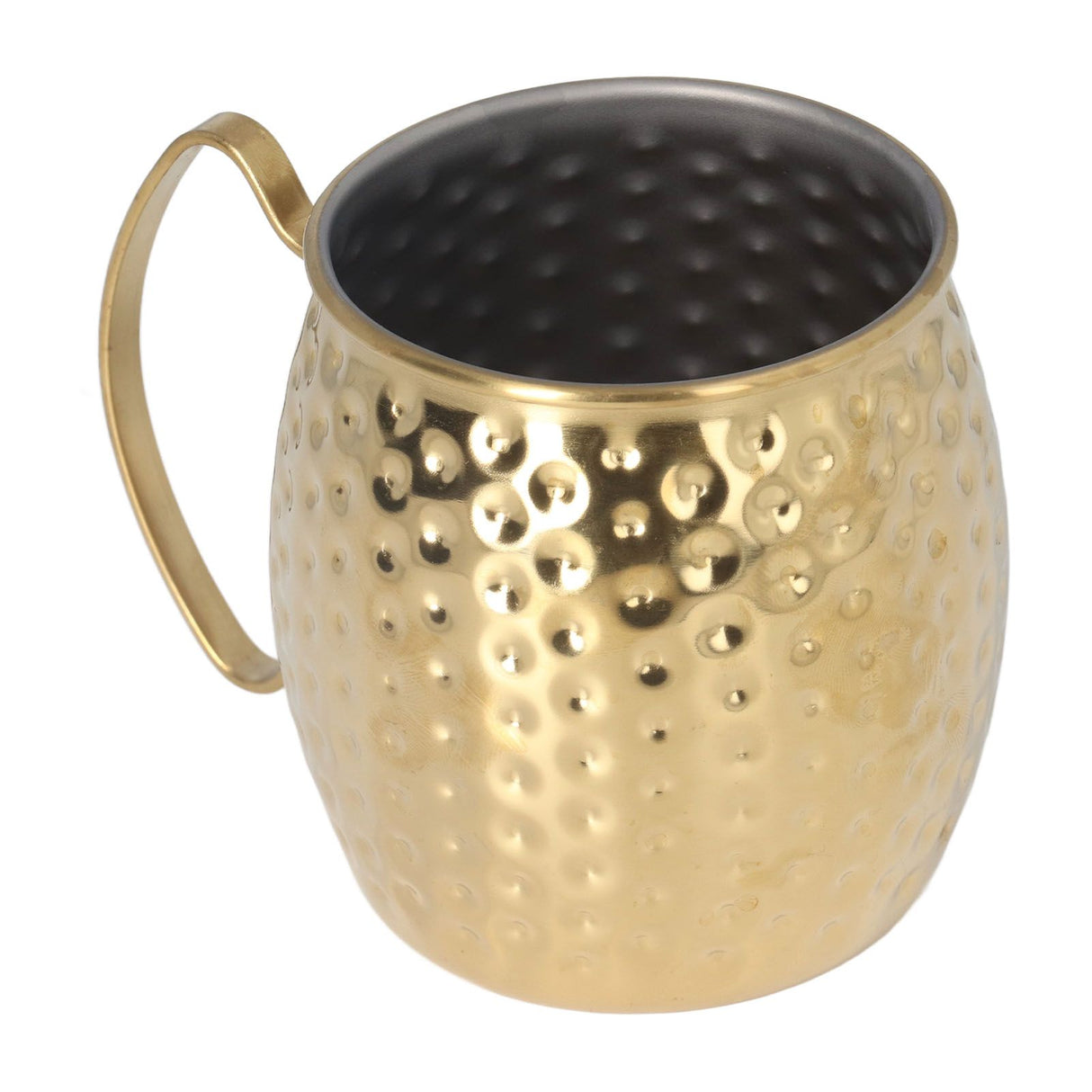 Moscow Mule Mug Exquisite 304 Stainless Steel 500ml Large Capacity Cocktail Mug for Bars Hotels Restaurants Gold