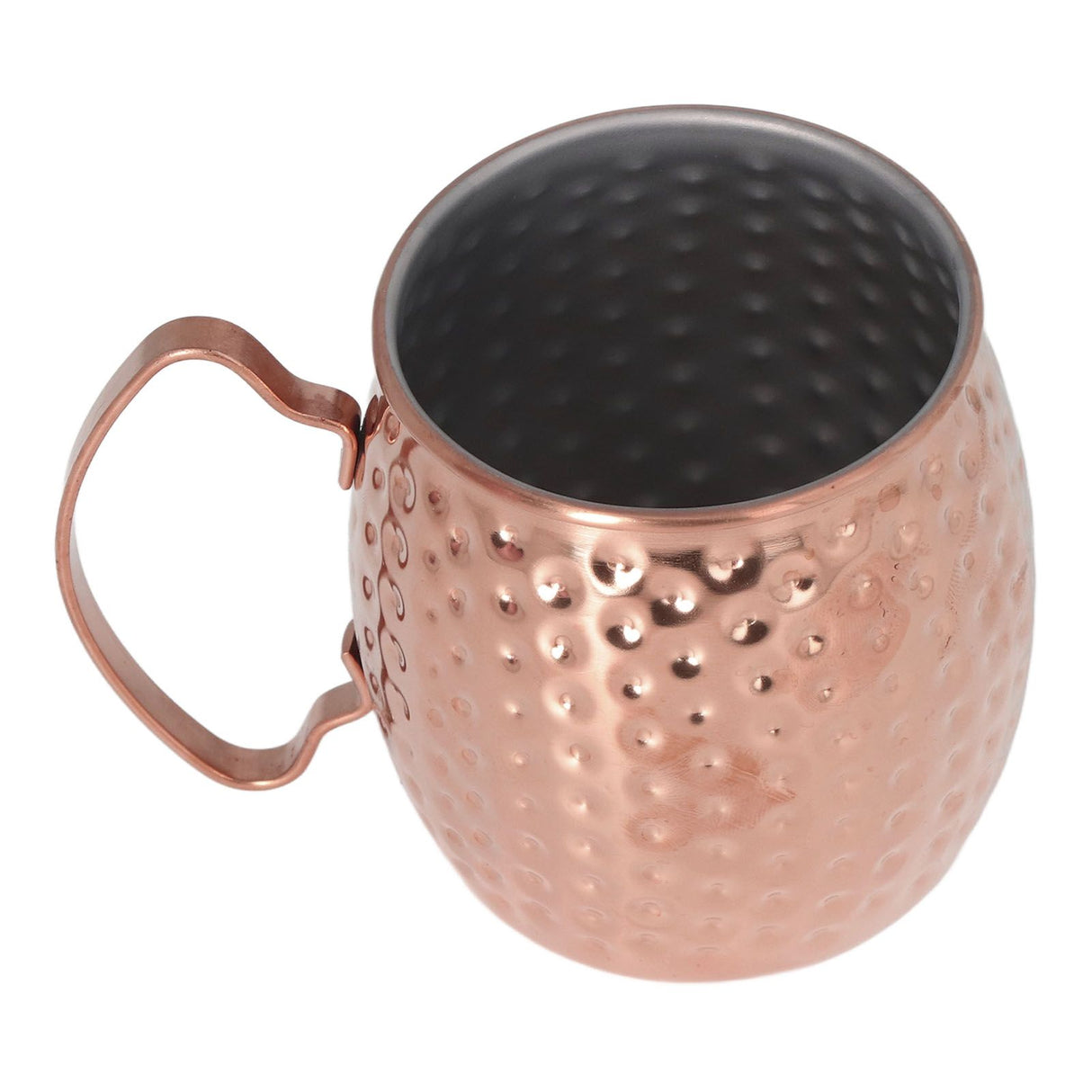 Moscow Mule Mug Exquisite 304 Stainless Steel 500ml Large Capacity Cocktail Mug for Bars Hotels Restaurants Rose Gold